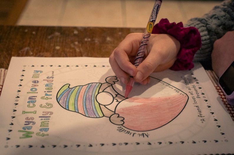 Personalized Coloring Book Custom Girl Mermaid Birthday Gift Idea Kids Activity Book Toddler Preschool Learning Quiet Book Kids Busy Book Bild 8