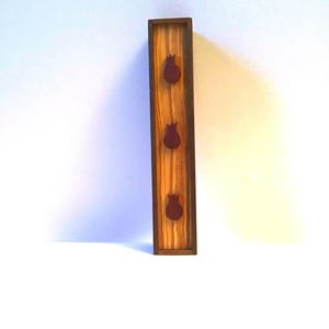 Mezuzah, Mezuzah case, Mezuzah case wooden, Pomegranate art, Israel , pomegranate wood, Jewish Symbols