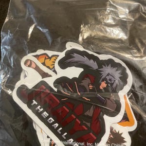 10 pack Naruto Sticker Pack