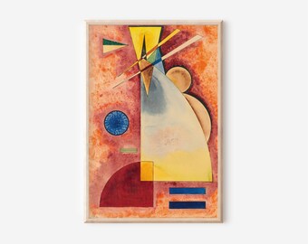 Kandinsky Intertwined - Bauhaus Art Exhibition Poster (Digital Download