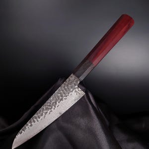 140mm Petty Knife Stainless Damascus