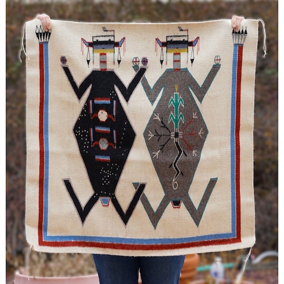 希少価値ネイティブアメリカンナホバ族砂絵