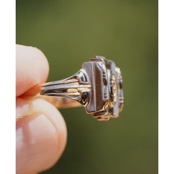 Vintage 10k Solid Yellow Gold Women's 1955 Class Ring Josten St