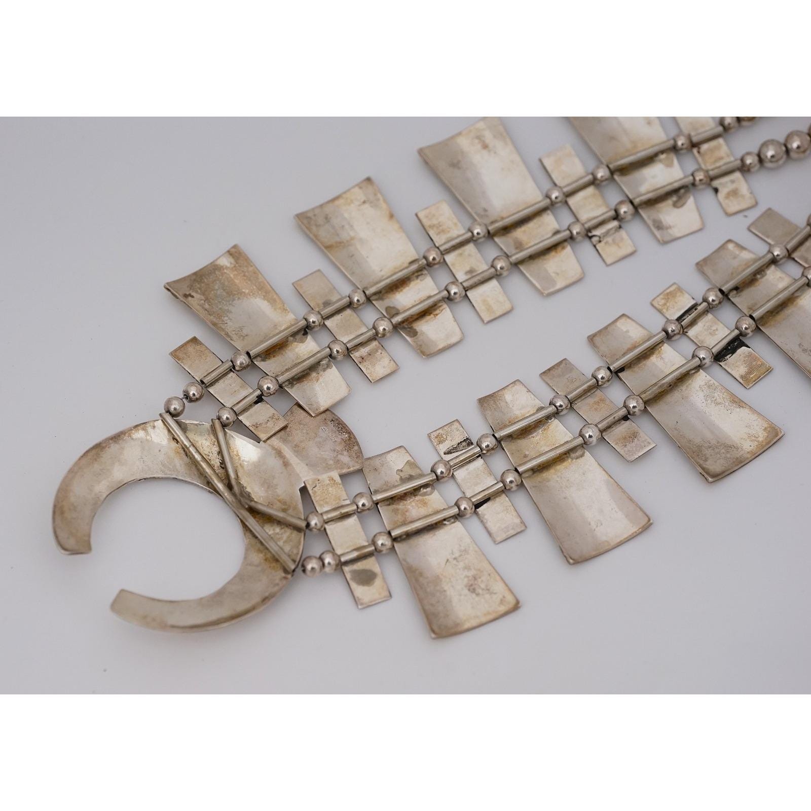 Tommy Singer Navajo Native Indian Gold Overlay Sterling Silver