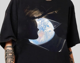 Artemis Orion Fenster Erde Foto Shirt, Christina Koch Artemis II Shirt, Weltraum Mission Shirt, Orion Raumschiff Kleidung, Artemis II Shirt
