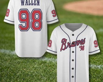 Morgan Wallen Morgan Wallen Vol 98 Camiseta de béisbol, Camiseta de béisbol Morgan Wallen