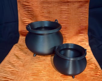 Spooky Cauldron Decoration STL Files