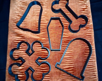 Undead Halloween Cookie Cutters STL Files