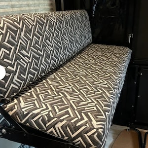 RV dinette cushion covers including fabric image 3