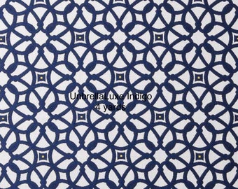 Sunbrella Luxe Indigo 4 yards-4 yard remnant