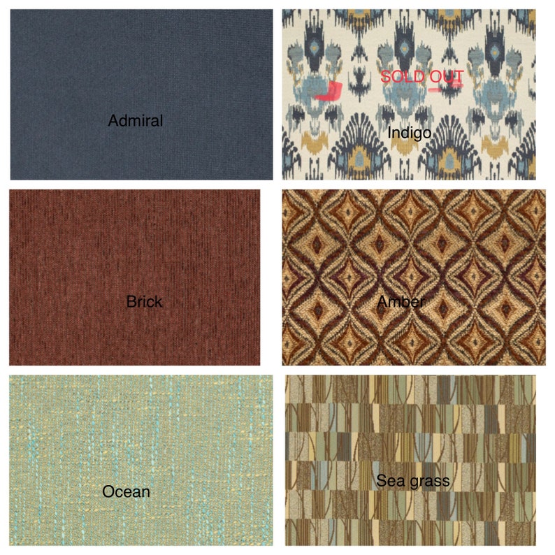 Camper Cushion Covers Travel Trailer Seat Cushion Covers Etsy