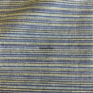 May include: A woven fabric featuring a horizontal striped pattern in shades of navy blue, light blue, and lime green. The texture appears slightly coarse with a visible grid-like weave. The text Navycitrus is printed in the center of the image.