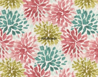 Wildflower Outdoor fabric by the yard