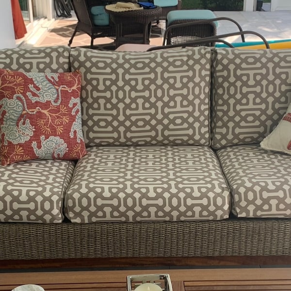 Outdoor Custom Furniture Cushion - Etsy