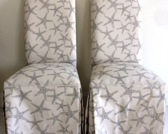 HENDRIKSDAL Parsons chair slipcover custom