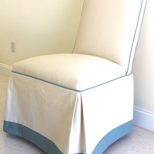 HENDRIKSDAL Parsons chair slipcover custom