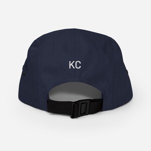 KC Shuttlecock Five Panel Navy Cap