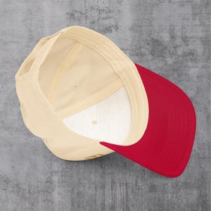 Kansas City Script Hat | Vintage Style 5 Panel Snapback Cap image 10