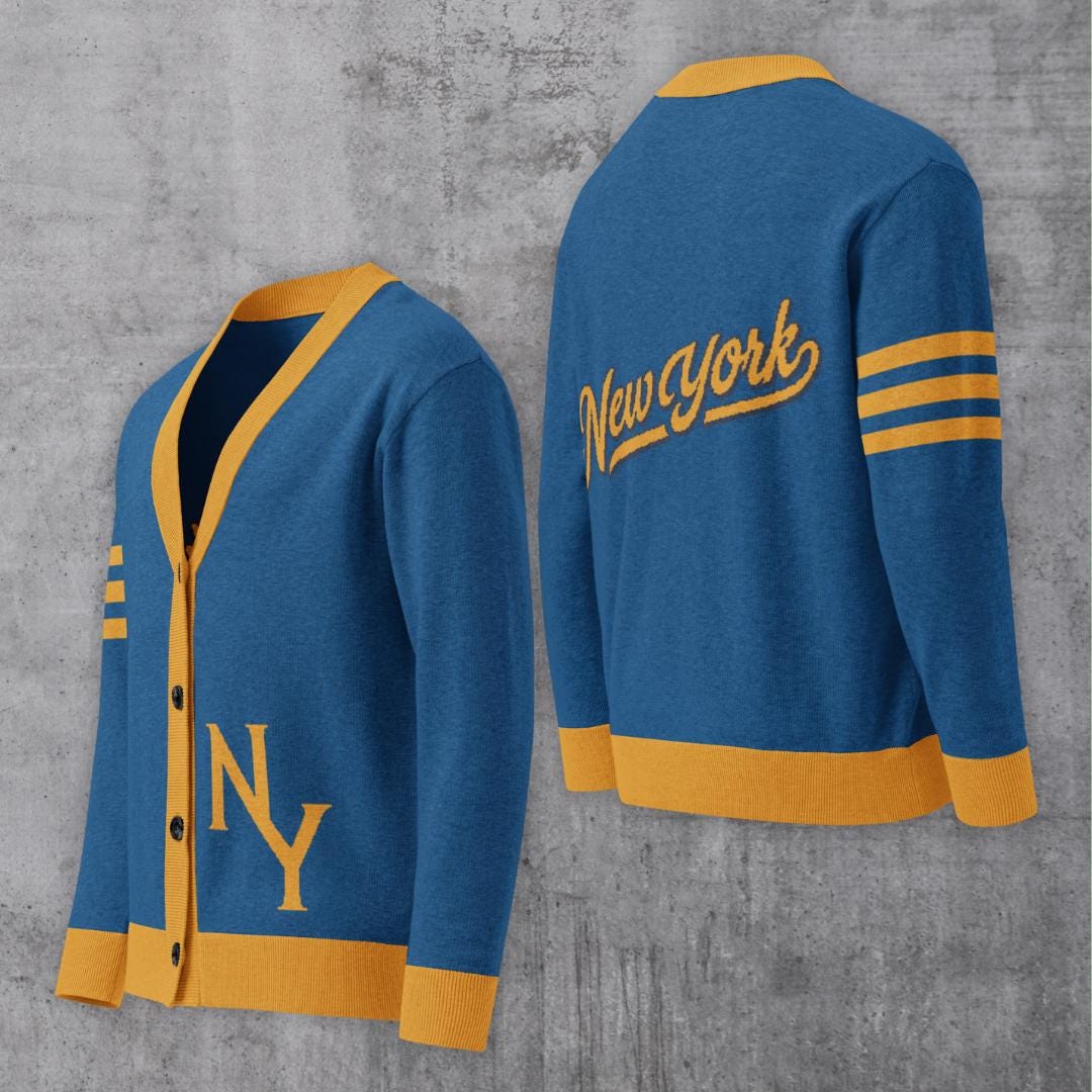 Discover New York Cardigan for Men and Women