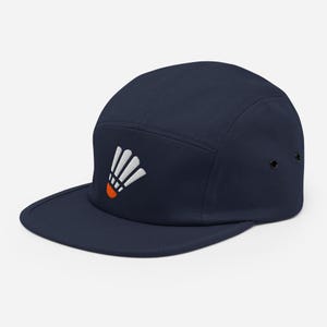 KC Shuttlecock Five Panel Navy Cap