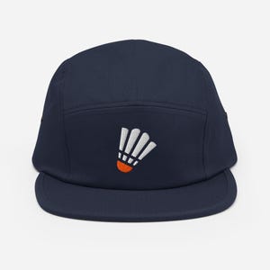 KC Shuttlecock Five Panel Navy Cap