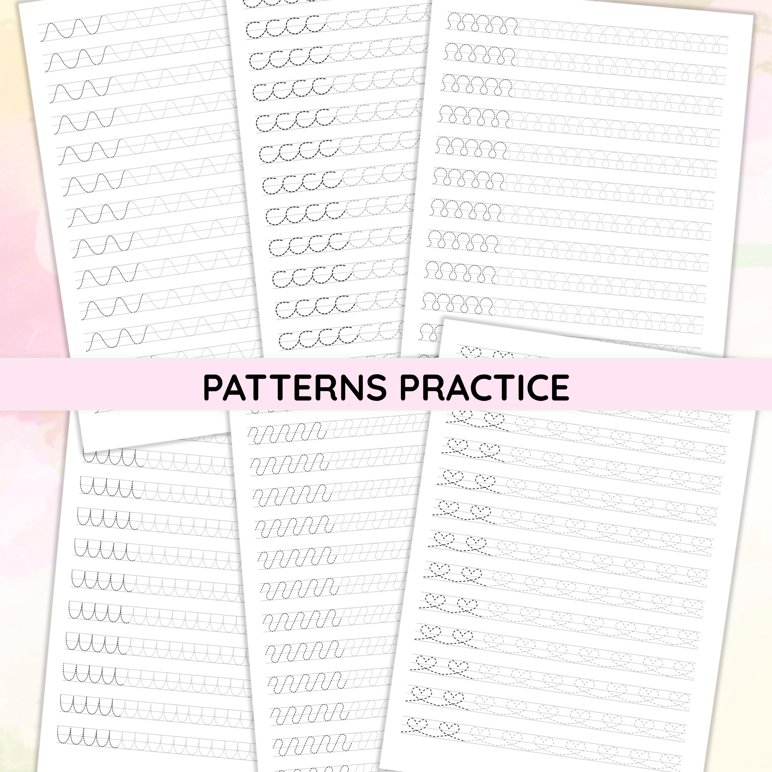 Cursive Handwriting Practice Tracing Worksheet to Improve Handwriting ...