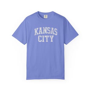 Kansas City Shirt | Vintage KC Tee | Retro Football & Baseball T-Shirt | Midwest Gameday Comfort Colors Unisex Tee | Womens Mens Tshirt image 9