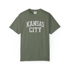 Kansas City Shirt | Vintage KC Tee | Retro Football & Baseball T-Shirt | Midwest Gameday Comfort Colors Unisex Tee | Womens Mens Tshirt image 8