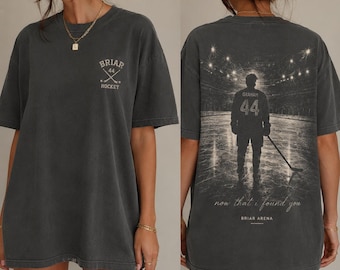 Graham 44 Hockey Shirt | Campus Oversize Tee | Vintage Briar Graphic Shirt | Found You Wellsy | Comfort Colors T-Shirt