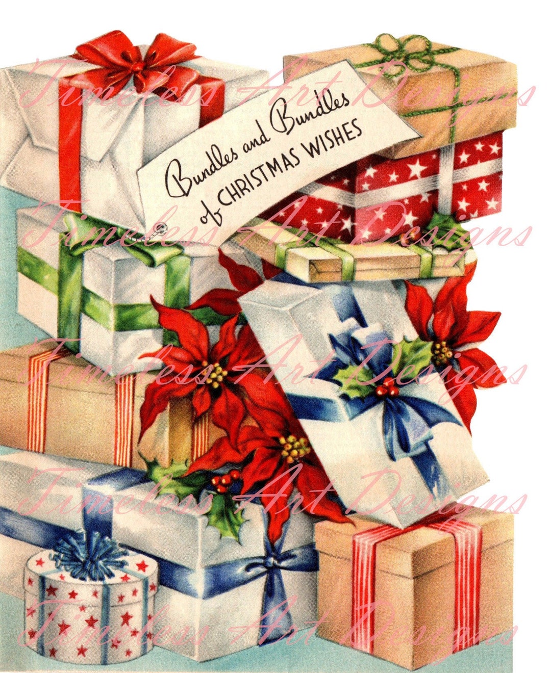 Digital Download Image Large Bundle of Christmas Presents - Etsy