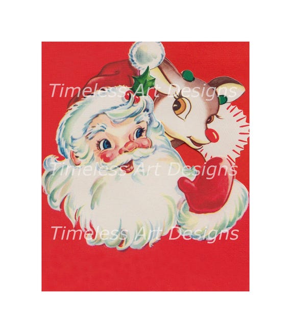 Rudolf And Santa