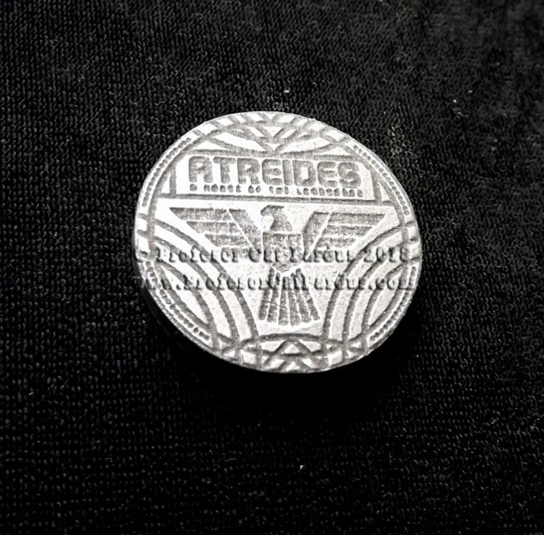 Dune House Pins. Atreides Harkonnen and Corrino and a Dune Etsy