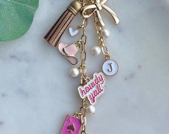 Howdy Y’all  Bag Charm | Keychain