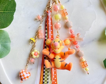 Tigger Inspired Bag Charm | Keychain