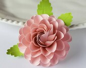 Download Easy Paper Flower Tutorial Paper Flower Templates Cricut 3d Flowers Svg Pdf Small Flowers Party Decor Round Ball Dahlia By More Paper Than Shoes Catch My Party
