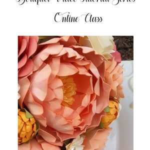 Paper Flowers - Do It Yourself Paper Flowers - DIY Bouquet - Do It Yourself Wedding Bouquet - Video Instructions - Bouquet Tutorial