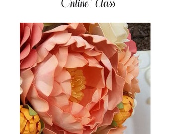Paper Flowers - Do It Yourself Paper Flowers - DIY Bouquet - Do It Yourself Wedding Bouquet - Video Instructions - Bouquet Tutorial