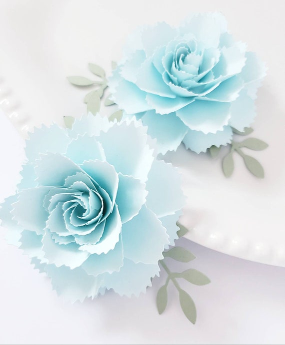 Download Easy Paper Flower Tutorial Paper Flower Templates Cricut 3d Flowers Svg Pdf Small Flowers Party Decor Isabella Flower By More Paper Than Shoes Catch My Party