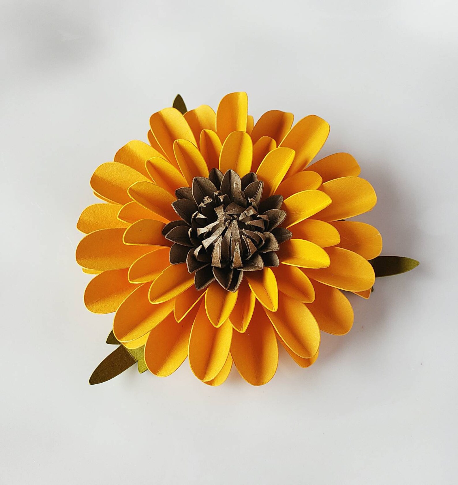 Easy Paper Flower Tutorial Paper Flower Templates Cricut Etsy