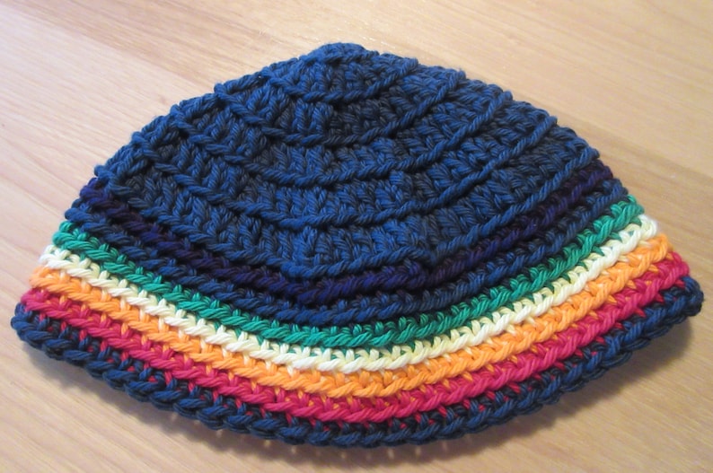 Kippah, Kippot, Rainbow Kippa, Yarmulke, Frik Kippot image 2