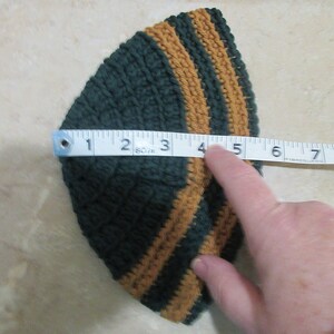 Kippot, Extra Large Crocheted Kippa, Cotton Kippah, Jewish Head Covering image 3