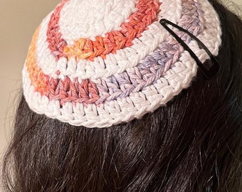 Wedding Kippa, Kippot, Kippah, Crochet Kippot, Jewish Head Covering, Cotton Kippot