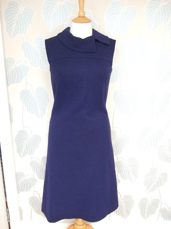 royal blue shift dress