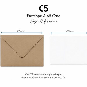 Luxury Wedding invitation: 300 gsm Hammered Card, A5 Portrait bild 3