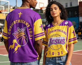Camiseta Play For His Glory, camiseta de baloncesto para aficionados, camiseta unisex, equipo Jesús, camiseta de baloncesto de moda, camiseta con versículo bíblico, camiseta de merchandising para el día del partido