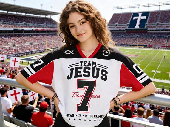 Team Jesus Christian Mesh Jersey Faith Bible Verse Baseball Unisex Jersey Faithful God Jersey Jesus Religious Gift