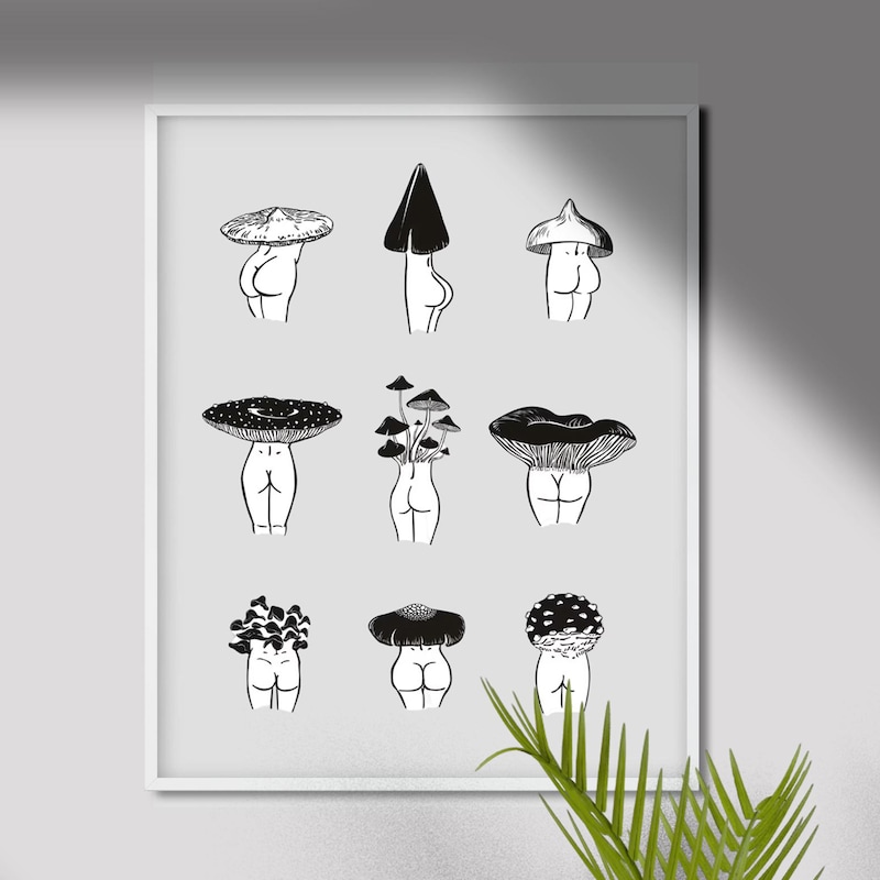 Female Butt Line Art - Etsy
