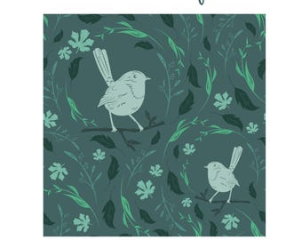 Matthew 6:26 Bible Verse Print - Look at the Birds of the air - Christian Wall Art