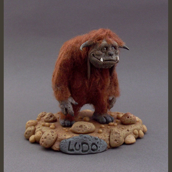 LUDO - The Labyrinth FanArt - Clay Sculpture