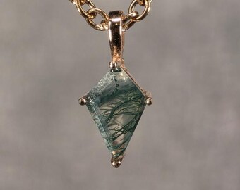 Moss Agate Pendant